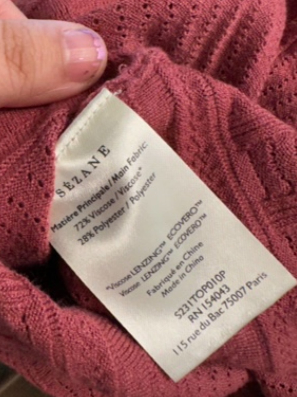 Sezane LINA TOP - Picture 5 of 5